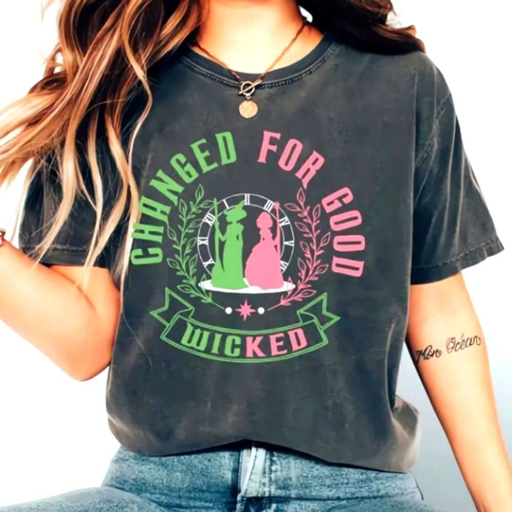 Wicked Graphic Tee in Charcoal Sz XXL